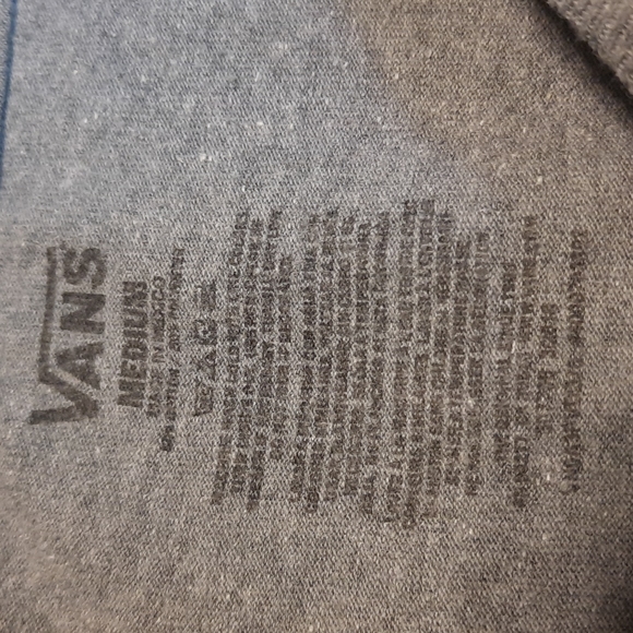 Vans t-shirt size Med, gray - Picture 4 of 4